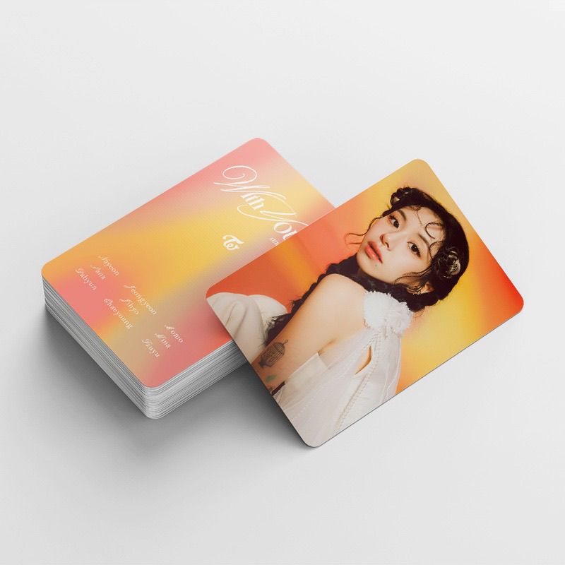 PHOTOCARDS TWICE WITH YOU - 92 PCS (60 PHOTOCARDS + 32 STICKERS)