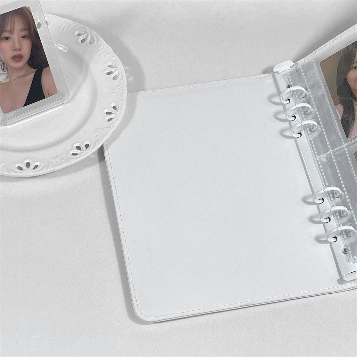 PHOTOCARD HOLDERS BINDER A5 + 20 DOUBLE-SIDED PLASTIC SHEETS (160 SPACES)