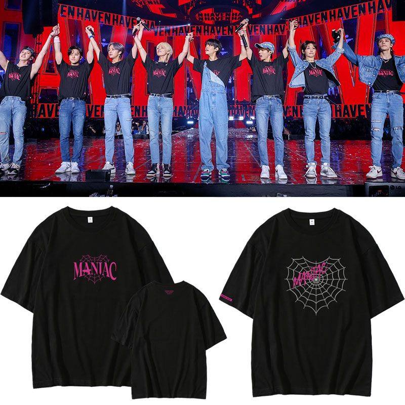 STRAY KIDS MANIAC T SHIRT 100% COTTON