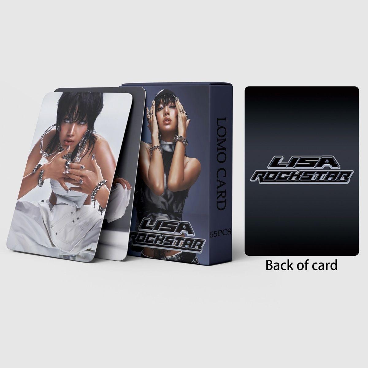 LISA ROCKSTAR PHOTOCARDS 55 PCS