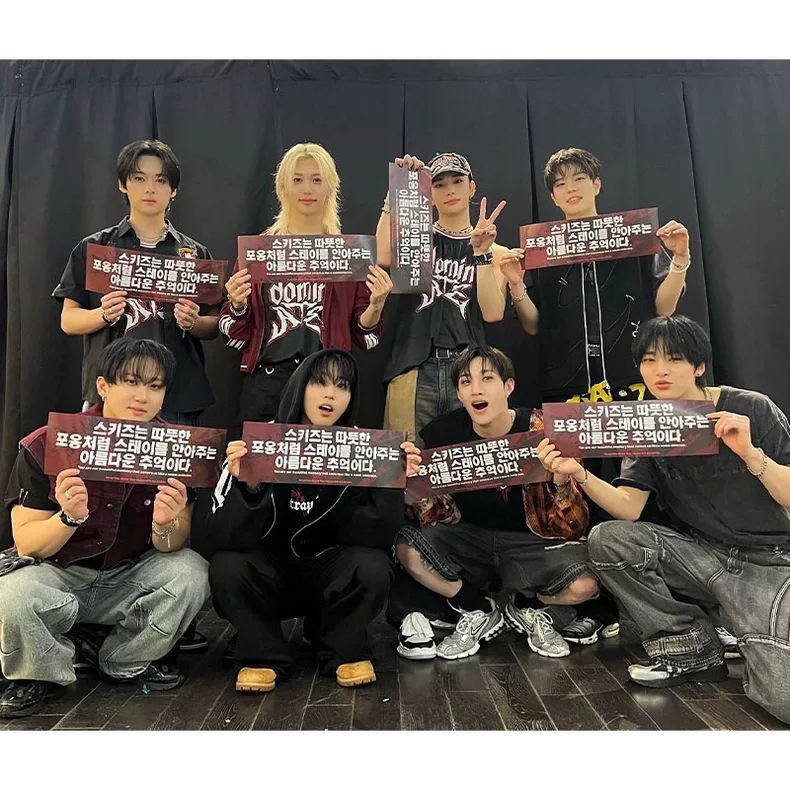 STRAY KIDS DOMIN ATE TOUR T-SHIRTS 100% COTTON