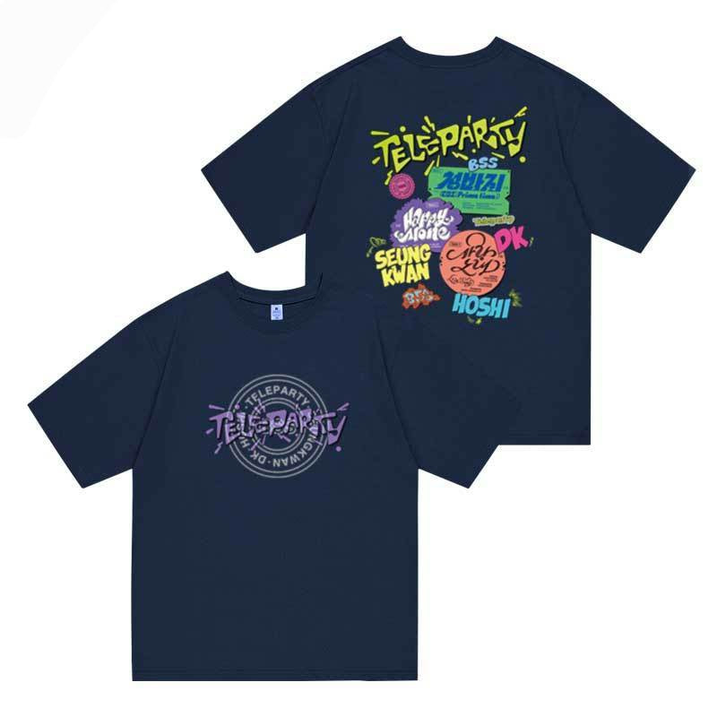 SEVENTEEN MERCH  BSS TELEPARTY T-SHIRT 2025 100% COTTON (various colors)