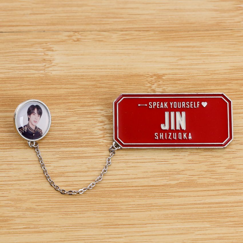 BTS MERCH LOVE YOURSELF TOUR PIN's