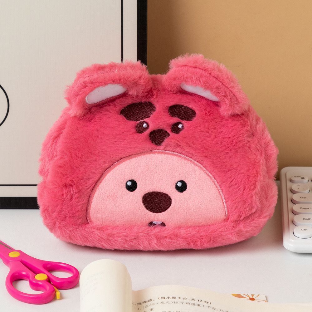 BEAR PLUSH PENCIL CASES
