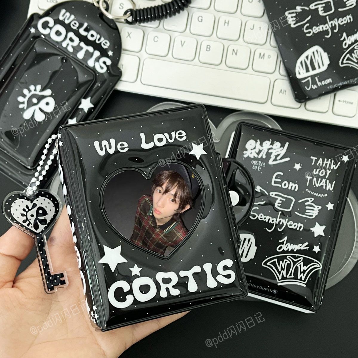 CORTIS CARD HOLDER AND MINI BINDER