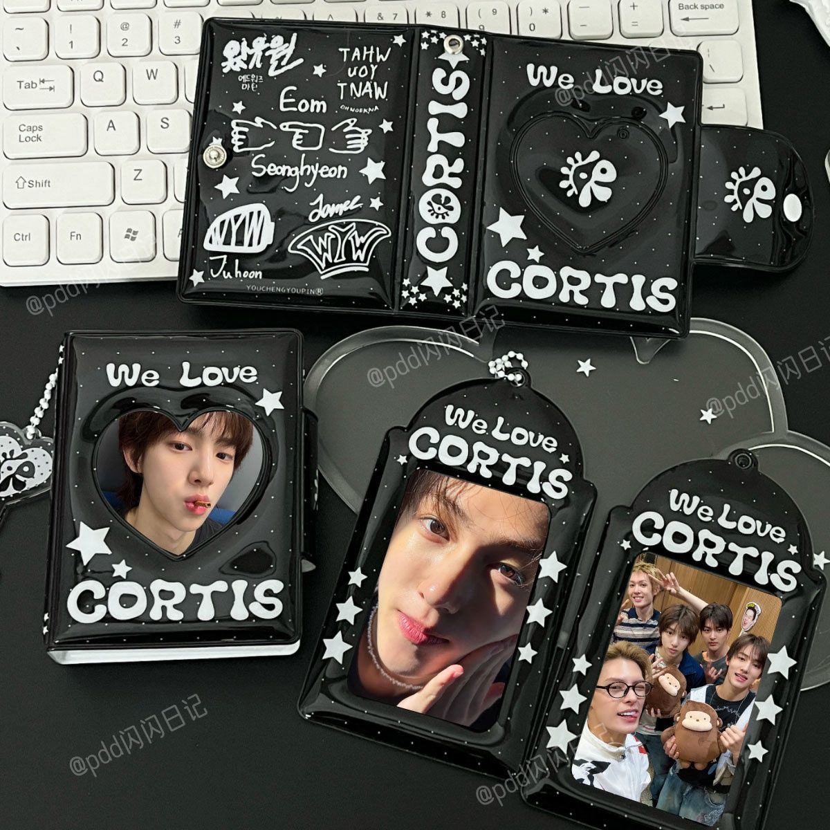 CORTIS CARD HOLDER AND MINI BINDER