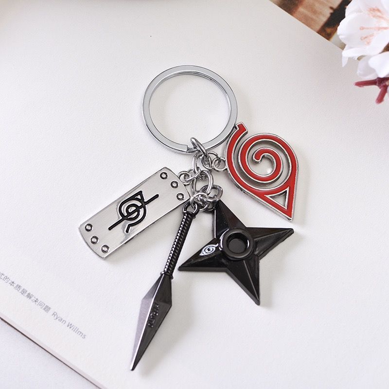 NARUTO MERCH KEYCHAINS- VARIOUS OPTIONS!