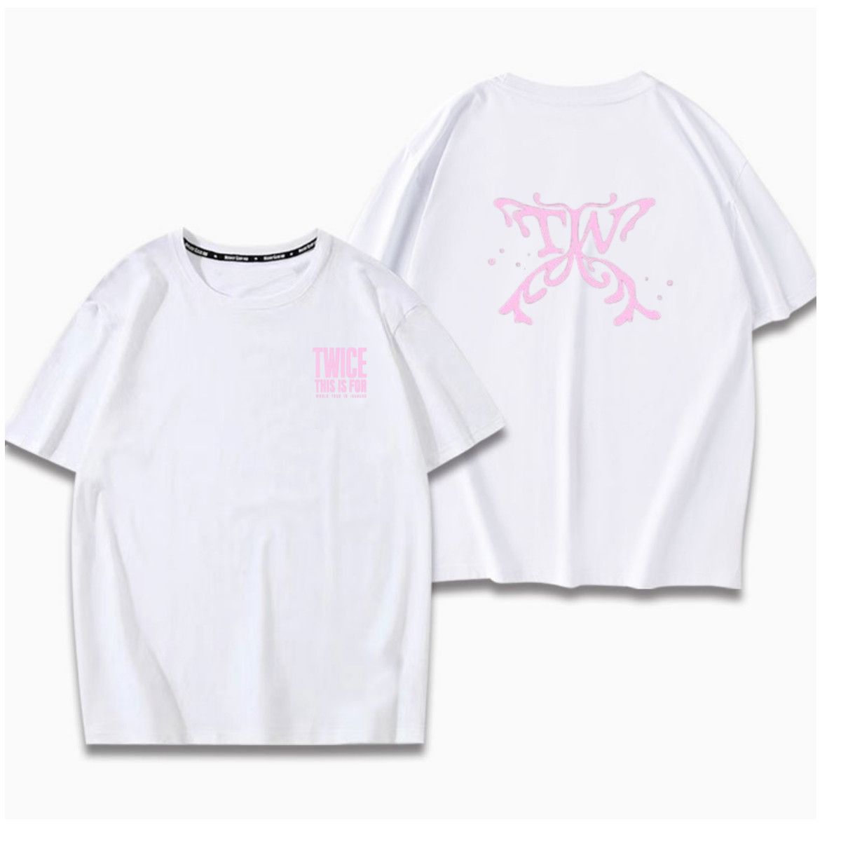 TWICE THIS IS FOR T-SHIRT 100% COTTON