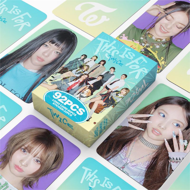 PHOTOCARDS TWICE THIS IS FOR 92 PCS (60 photocards + 32 stickers)