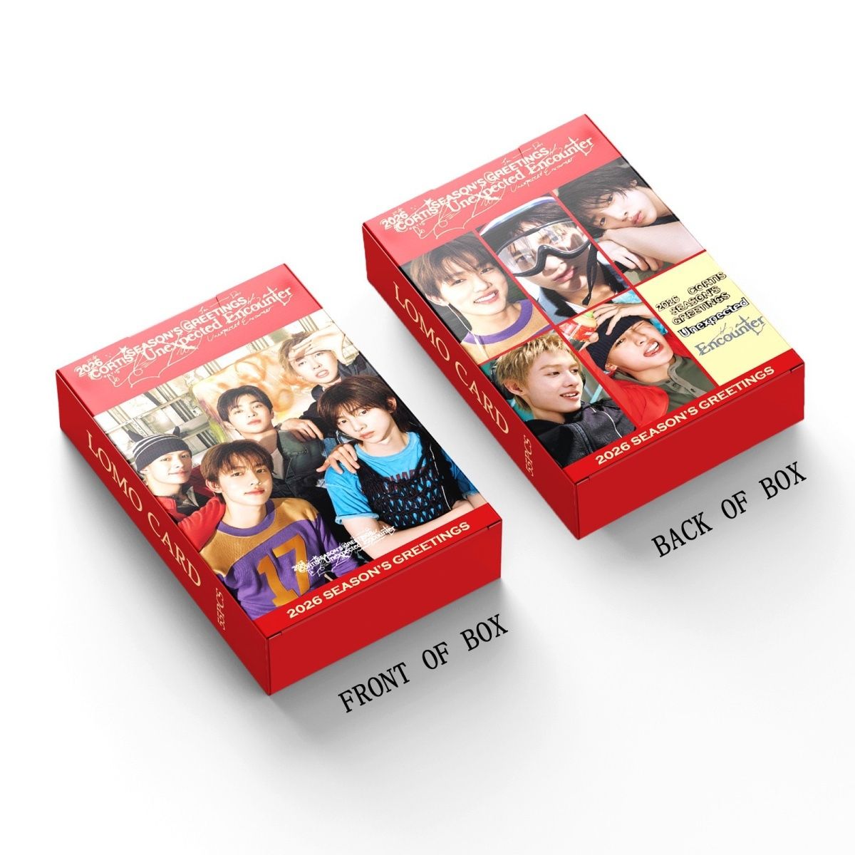 CORTIS PHOTOCARDS 2026 SEASON'S GREETINGS 55 PCS