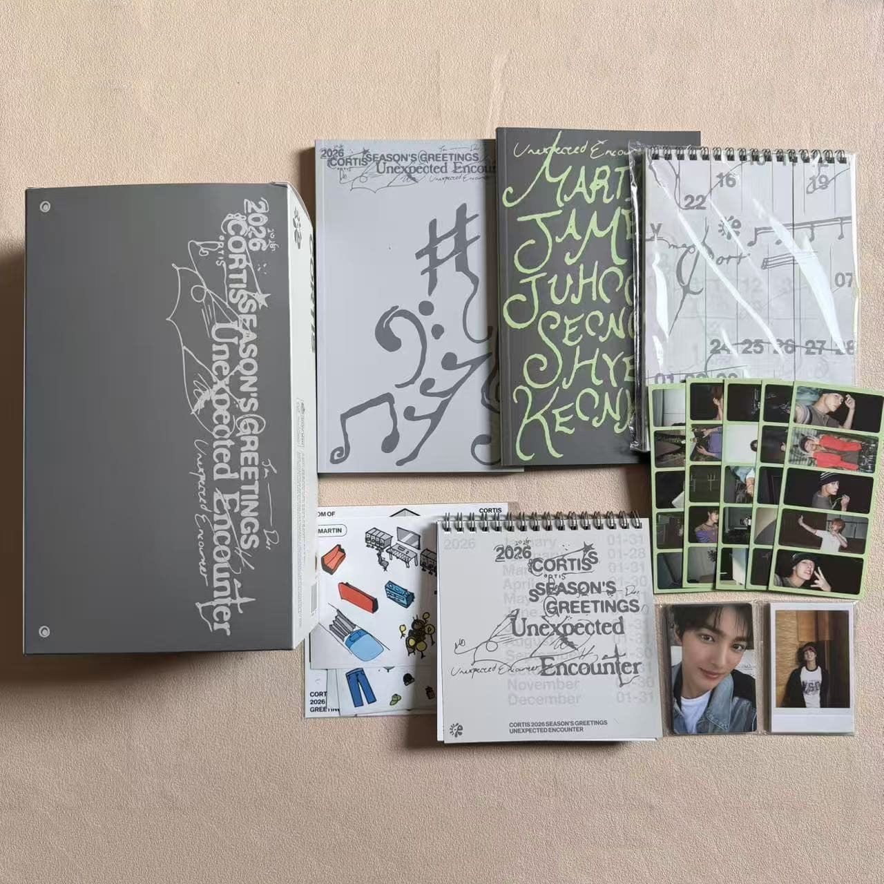 CORTIS MERCH SEASON'S GREETINGS 2026 SET