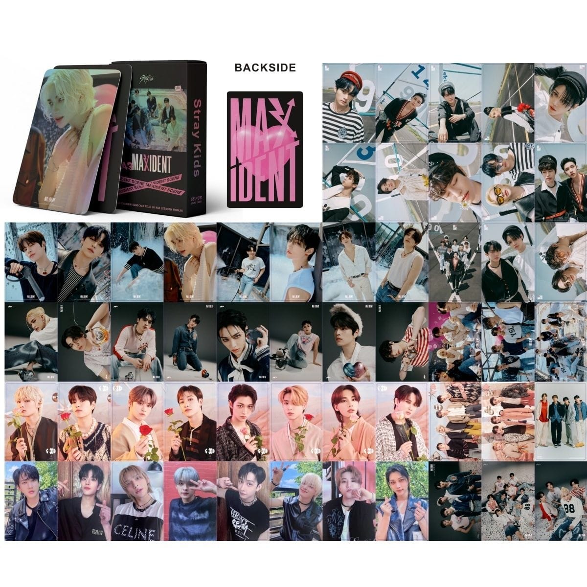 STRAY KIDS PHOTOCARDS DO IT, KARMA, ATE, HOP, GIANT, 5 STAR, MANIAC, MAXIDENT + VARIOUS OPTIONS!✨ (55 PCS)