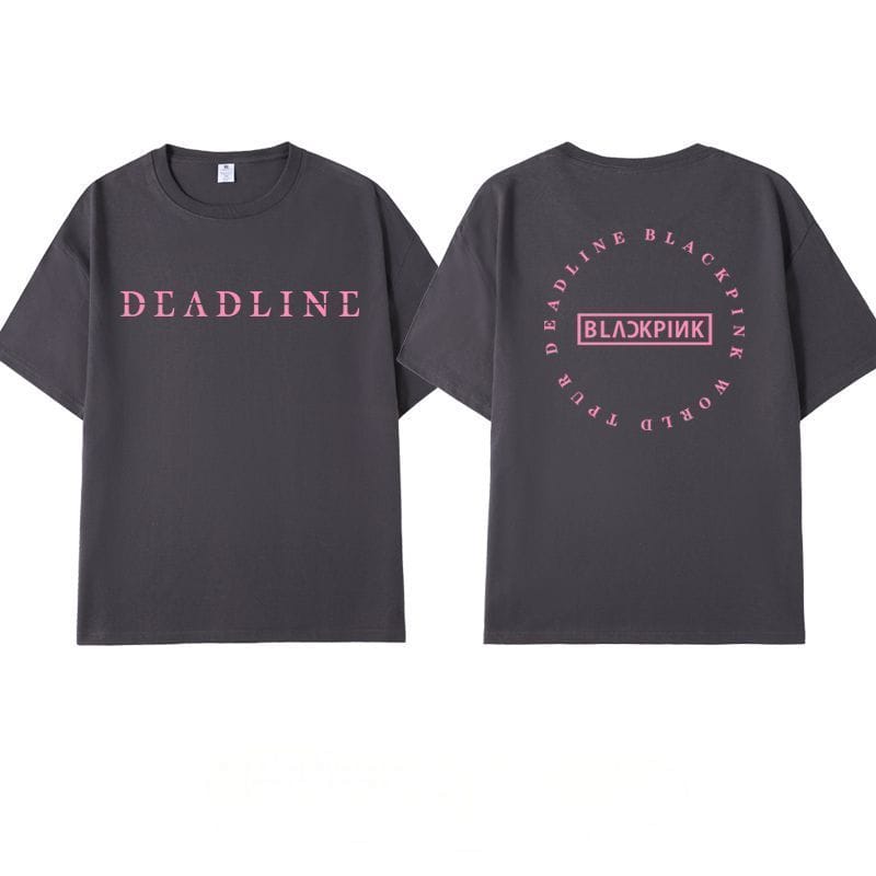 BLACKPINK DEADLINE  T-SHIRTS 100% COTTON