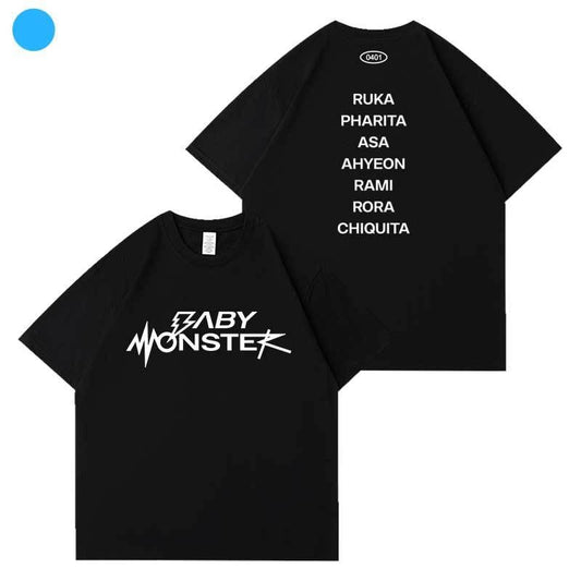 BABY MONSTER T SHIRT 100% COTTON