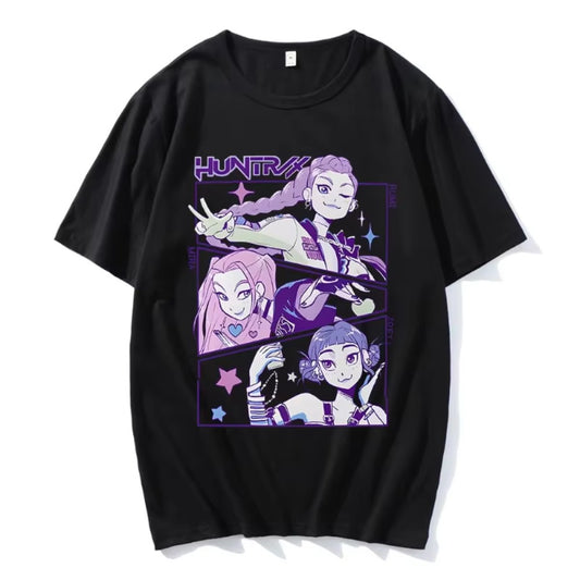 KPOP DEMON HUNTERS HUNTR/X T SHIRT