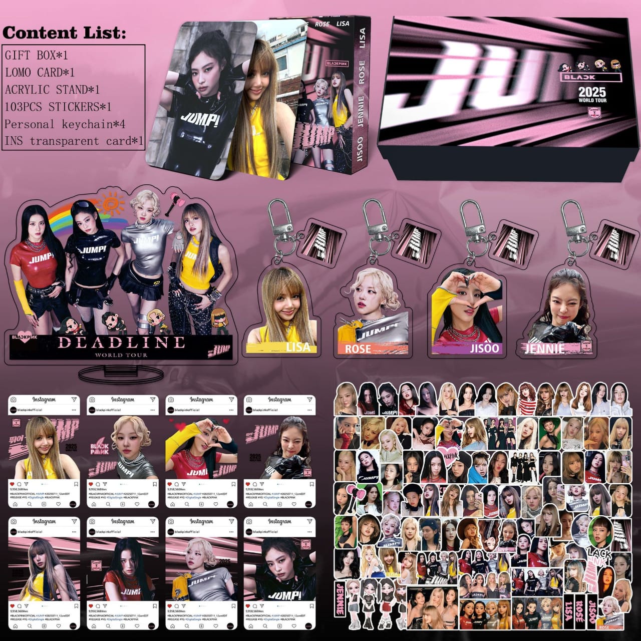 BLACKPINK DEADLINE JUMP GIFT BOX