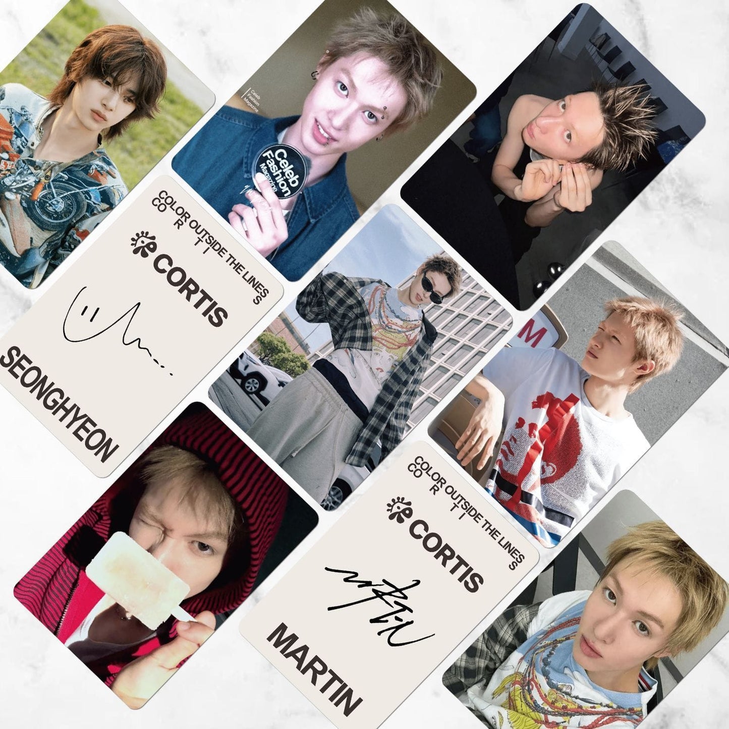 CORTIS PHOTOCARDS 55 PCS