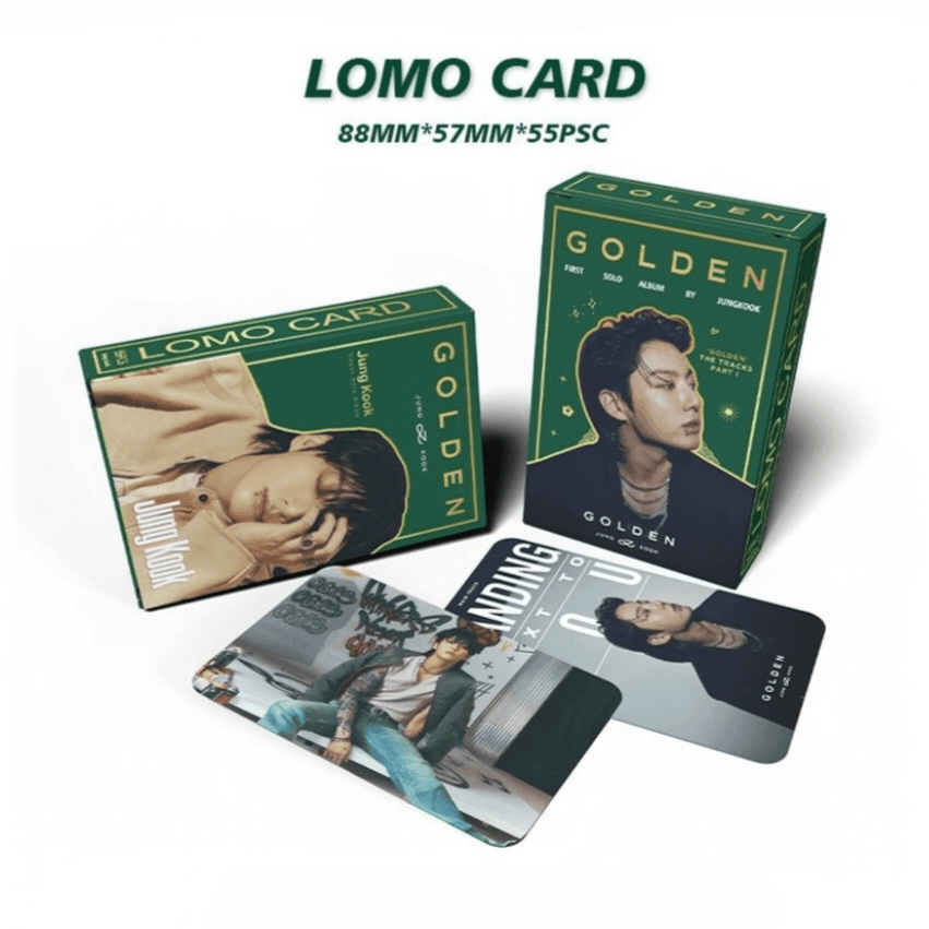 BTS JUNGKOOK GOLDEN KIT WITH 159 PIECES (GIFT BOX WITH/ VARIOUS ITEMS!✨)