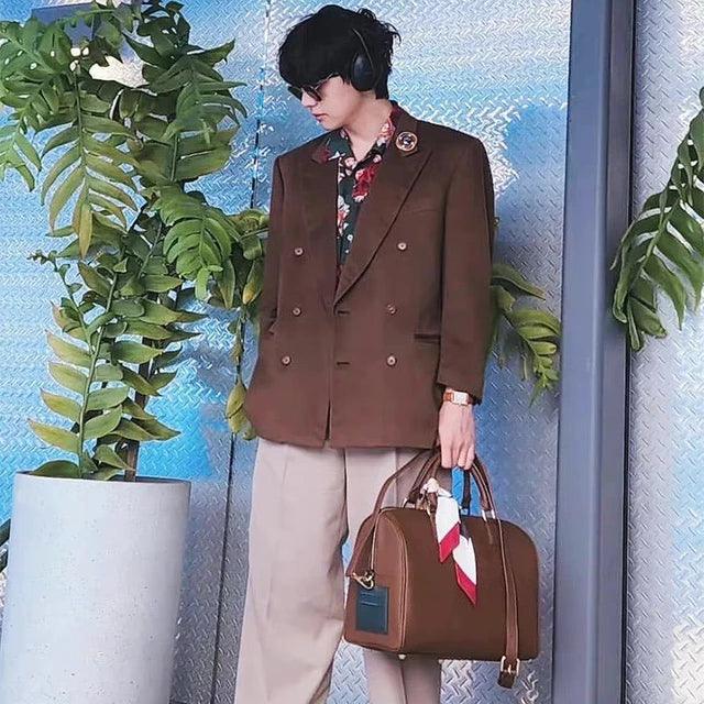 BTS V MUTE BOSTON BAG