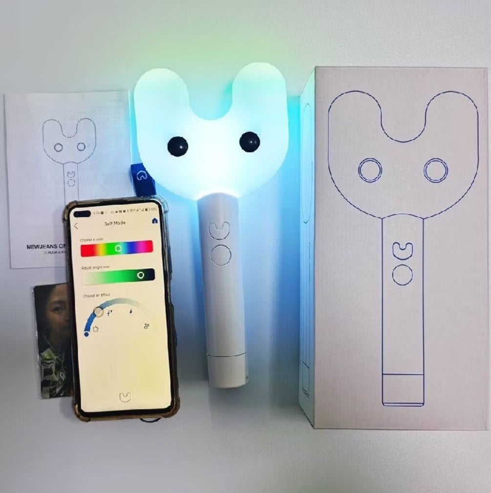 LIGHTSTICK NEWJEANS NJZ BLUETOOTH WITH PHOTOCARDS