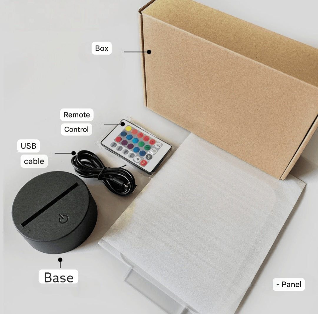SOLO LEVELING LED LIGHT THATS CHANGES COLOR (3 Models)